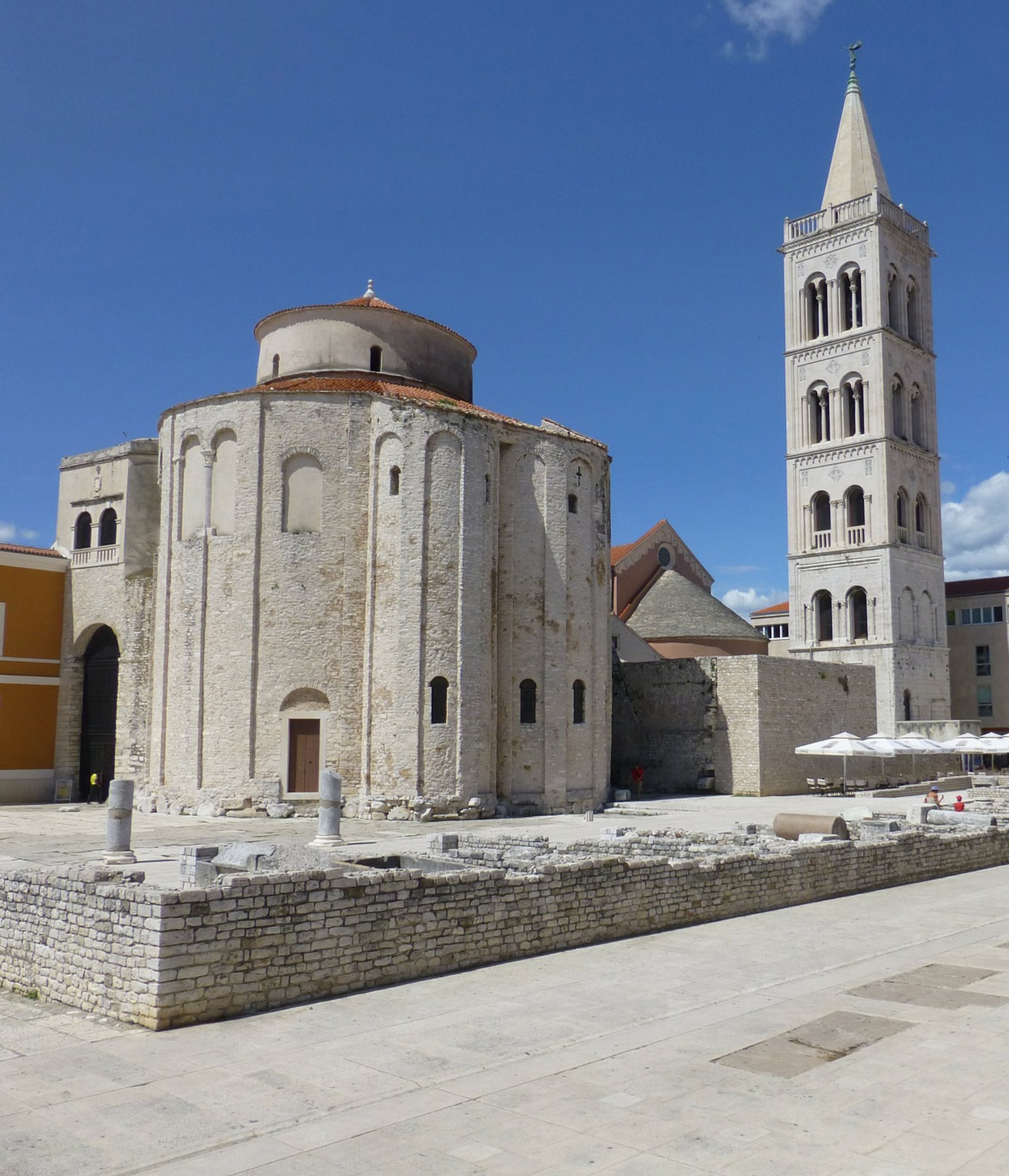 Church of Saint Donatus in the historic center of Zadar